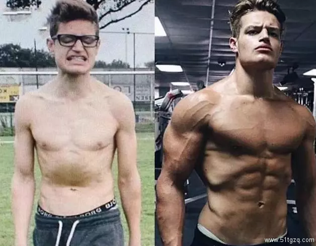 男人健身前 VS 健身后，谁说中年男只配当油腻大叔！ - 51虹马