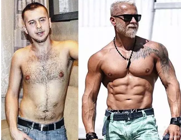男人健身前 VS 健身后，谁说中年男只配当油腻大叔！ - 51虹马