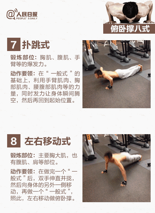 人民日报发布了8式俯卧撑，快来Get起来！ - 51虹马