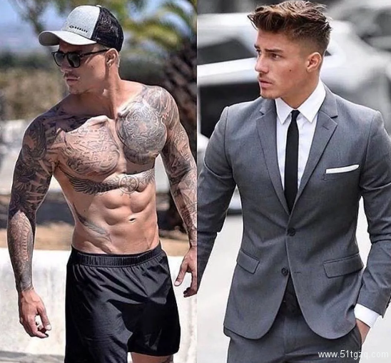 男人健身前 VS 健身后，谁说中年男只配当油腻大叔！ - 51虹马