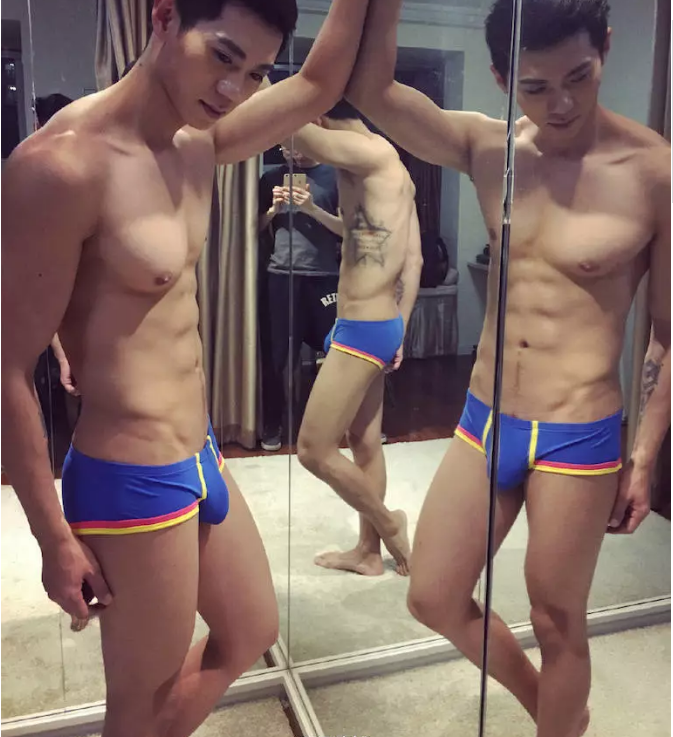 平角内裤，这样穿才性感，这样拍照才诱人 - 51虹马