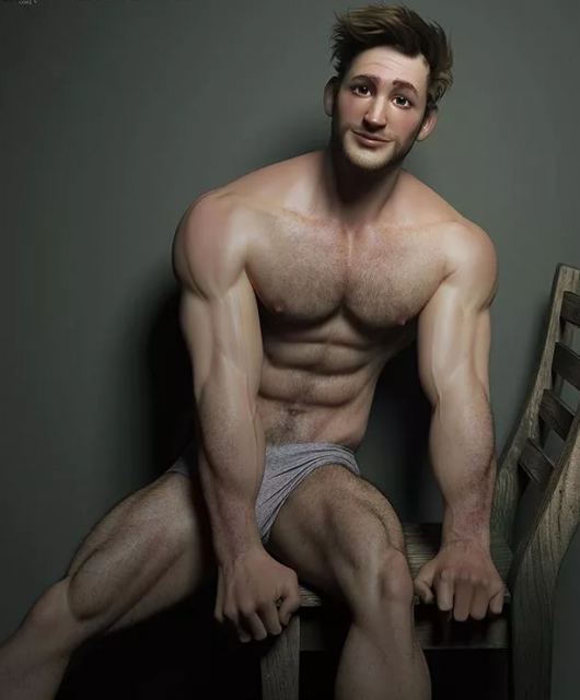 3D爆肌好肉体，解锁欣赏新领域-51虹马