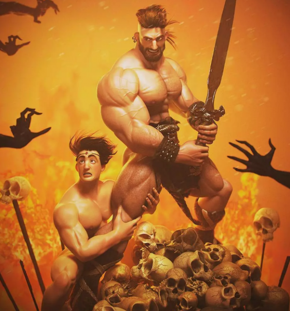 3D爆肌好肉体，解锁欣赏新领域 - 51虹马