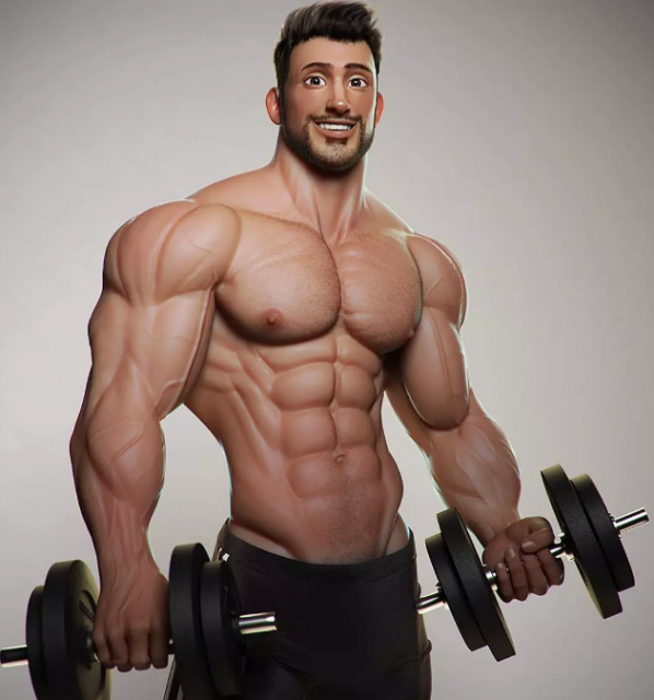 3D爆肌好肉体，解锁欣赏新领域 - 51虹马