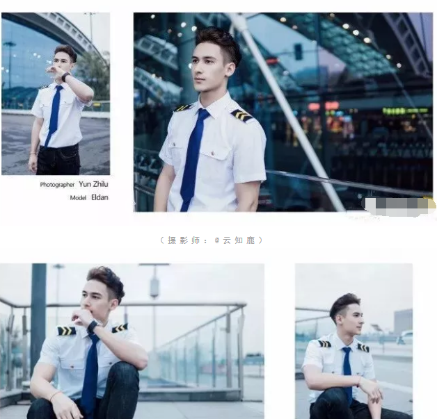 帅哥∣民航飞行学院的飞行员小哥哥，来自云端的制服诱惑！帅同 - 51虹马