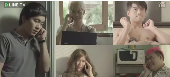 泰国同性喜剧，三位窈窕淑男同时失恋-51虹马