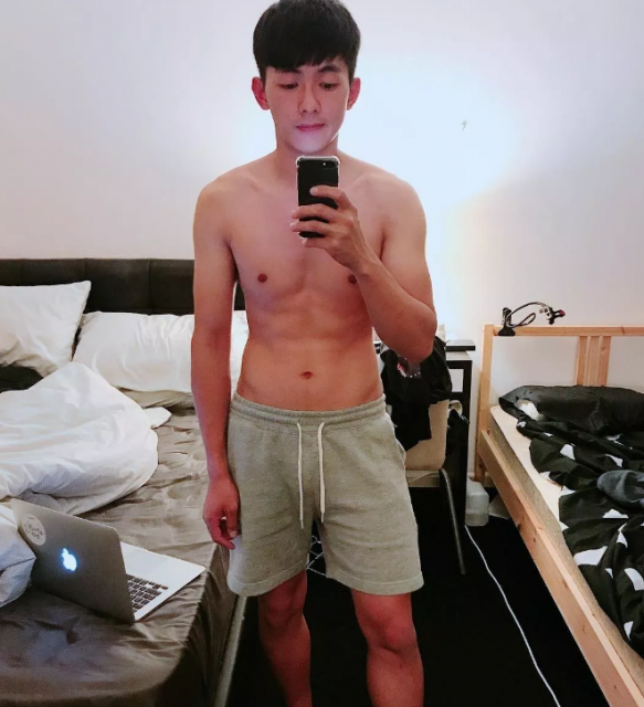 看点∣元气小奶狗穿运动短裤秀小腹肌，网友们又要换蜜汁男友了 - 51虹马