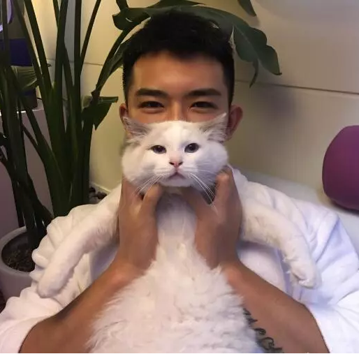 谢梓秋的吃瓜小狼狗又出新写真，网友惊呼看见蘑菇啦！ - 51虹马