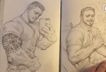 猛男画册，太性感了 八十页本子满了，要不要来一本-51虹马