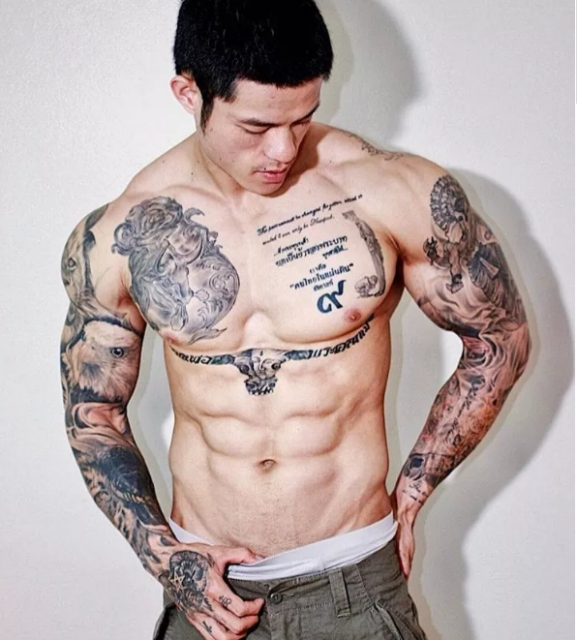 狼狗型筋肉健身教练兼模特-51虹马