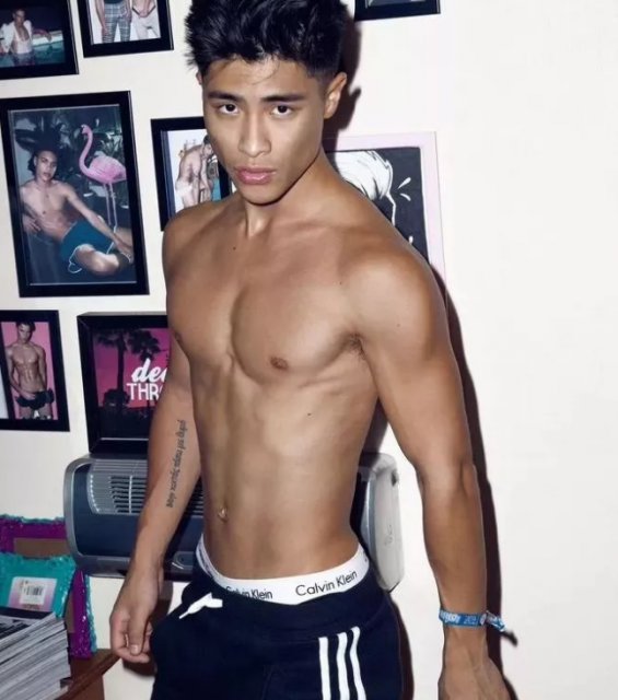 首次登上杂志的亚洲男模，写真曝光被疯传 - 51虹马
