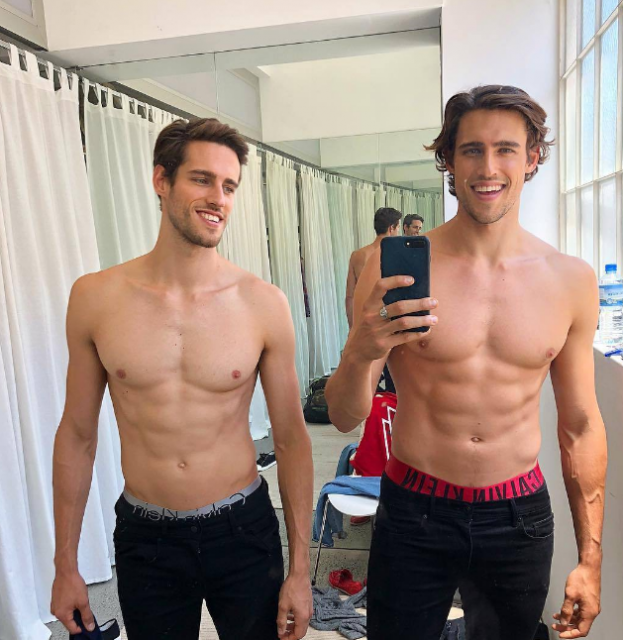 澳洲颜值身材大爆表的双胞胎帅哥 - 51虹马