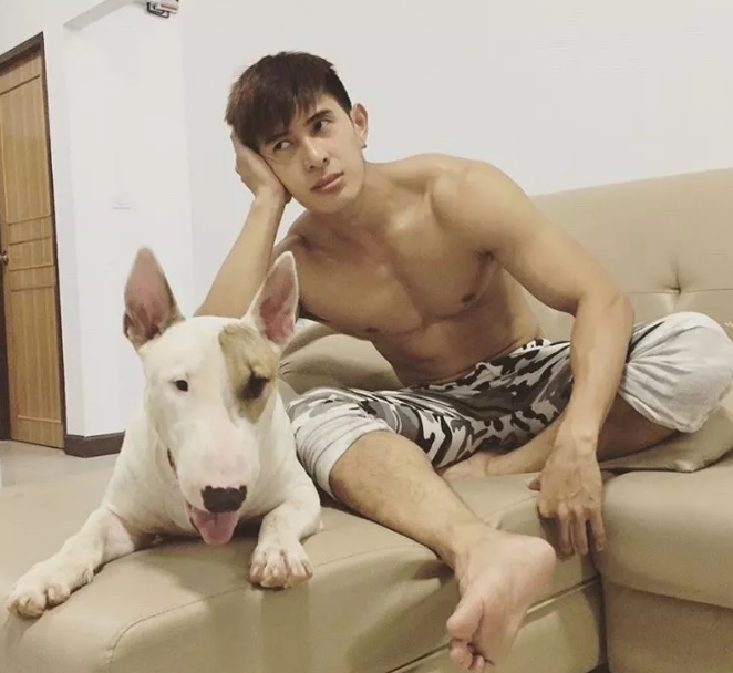 曾经揩油视频火爆朋友圈的他，居然能忍受狗狗对自己做这种事！ - 51虹马