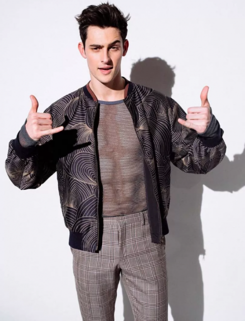 领男模风骚，教你春夏穿搭变潮男。 - 51虹马