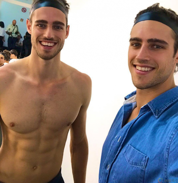 澳洲颜值身材大爆表的双胞胎帅哥 - 51虹马