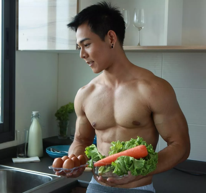 看点∣当童颜巨乳筋肉天菜脫掉衣服，腹毝旺盛荷尔蒙爆棚！ - 51虹马