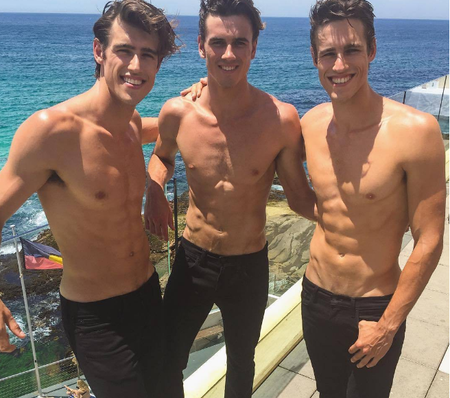 澳洲颜值身材大爆表的双胞胎帅哥 - 51虹马