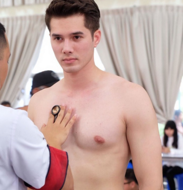 泰星Mik入伍体检照曝光 - 51虹马