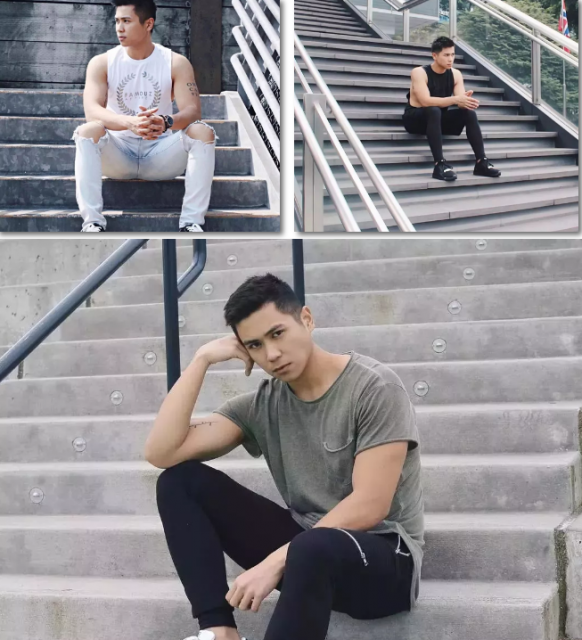 看点∣扒到一枚犬颜系纯情肌肉小哥，除了照片，还有视频！！ - 51虹马