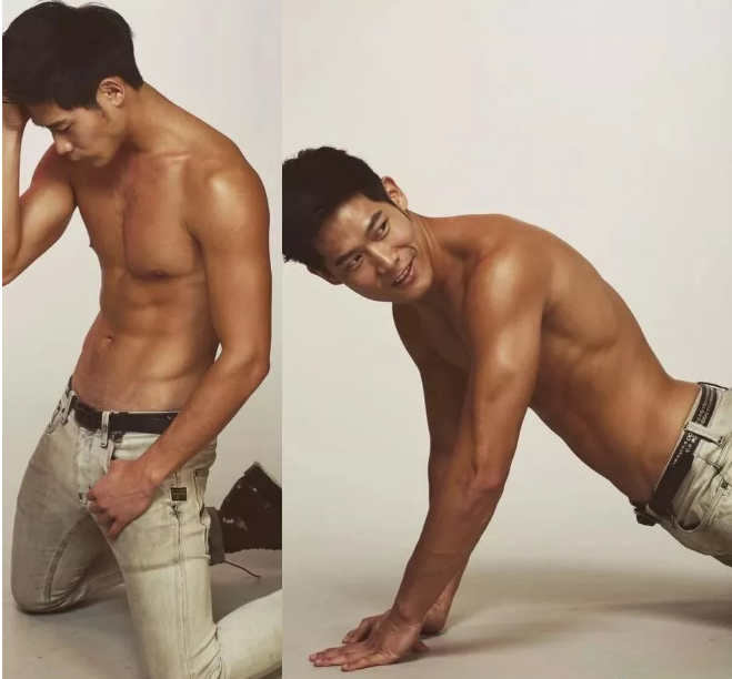 看点∣大胸筋肉帅哥海边脫衣拼性感好身材，荷尔蒙の味ル有点大~ - 51虹马