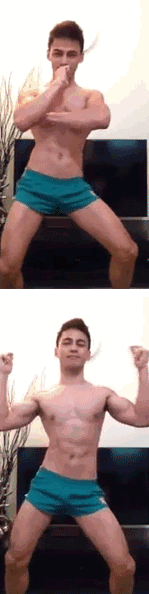 筋肉小狼狗の扭垮舞太Sexy！网友们都心跳加速了！ - 51虹马