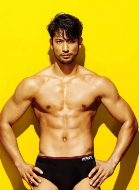 岛国性感男模撞脸高以翔，竟靠广告一脱成名！？-51虹马