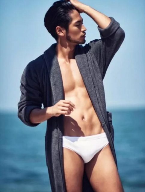 岛国性感男模撞脸高以翔，竟靠广告一脱成名！？ - 51虹马