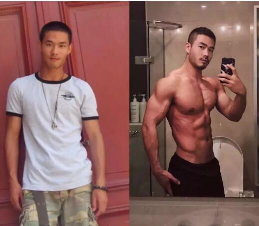 知名筋肉网红 10年前清秀弟弟照被扒出 - 51虹马