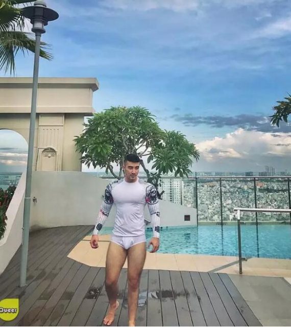 筋肉男模翘臀照被指P图，假照纷纷被扒皮看好戏！ - 51虹马