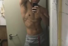 运动生浴室秀身材，一秒化身乖巧盯裆猫-51虹马