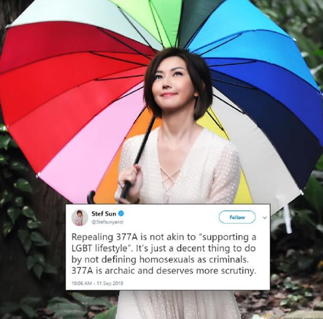 【国际同志新闻】[同志性行为有罪 孙燕姿PO文力挺这样说-51虹马