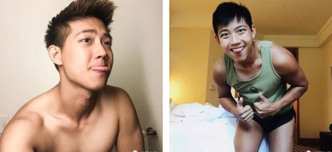 看点∣运动系小狼狗的大胸肌，精壮身材感受skr男友力，INS大方自曝属性！ - 51虹马