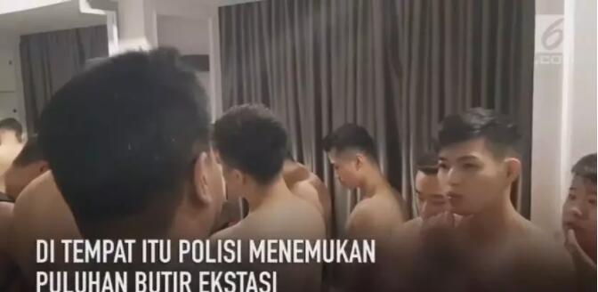 突发：同志私密趴22名肌肉名媛仅穿内裤被抓 - 51虹马