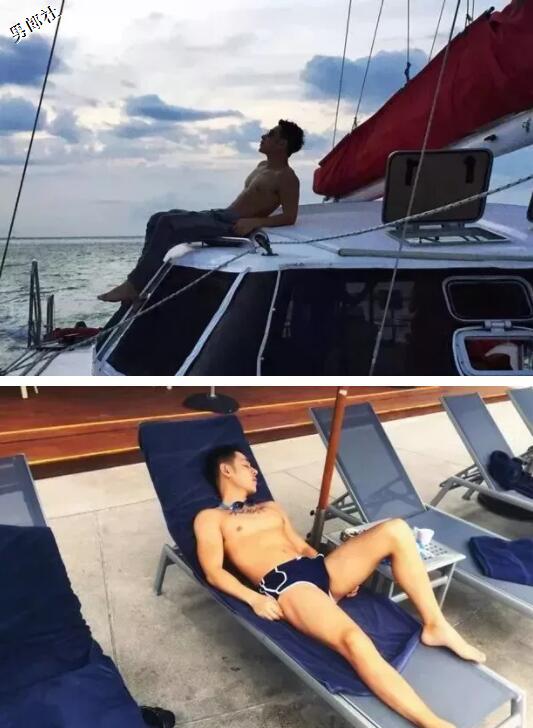 大器肌肉帅哥湿身海边 狼狗诱惑是大还是小 - 51虹马