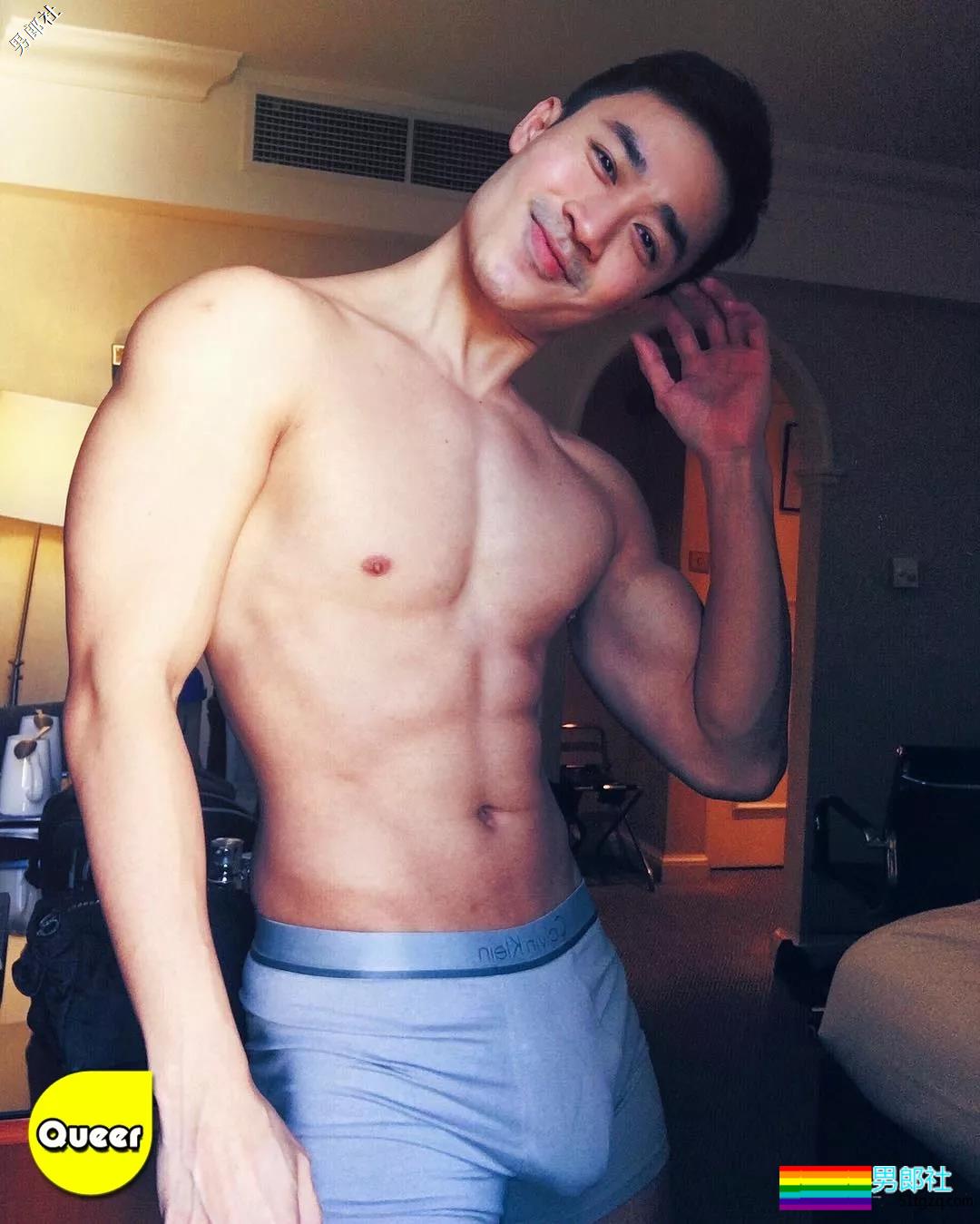 “藏雷”巨茄空少走红！健身房凸成这样我真的超可以！ - 51虹马