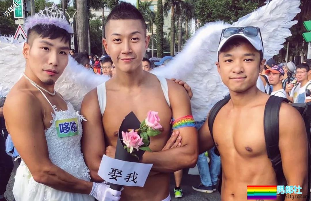 筋肉、赤身、台湾同志游行现场报道！ - 51虹马