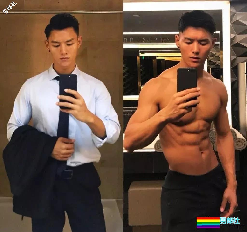 半透明薄衣强行遮羞，成批精壮男子实力上线 - 51虹马