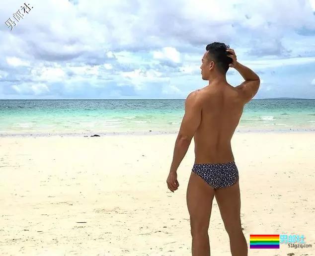 阴阳师男模被扒皮，喜好攀岩倒立，裆部贼抢眼！ - 51虹马