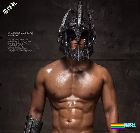 阴阳师男模被扒皮，喜好攀岩倒立，裆部贼抢眼！ - 51虹马