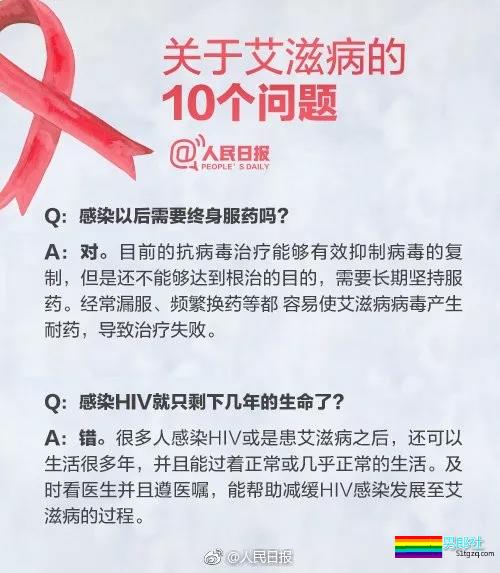 人民日报发布关于艾滋病的十个误解！同性恋≠艾滋病 - 51虹马