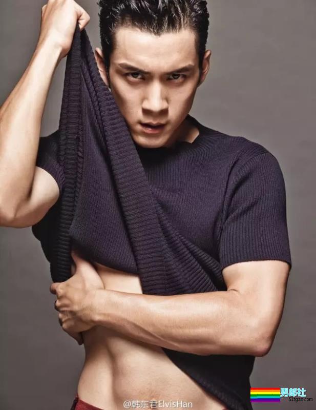 【明星写真】韩东君——浴室写真，又调皮了！ - 51虹马