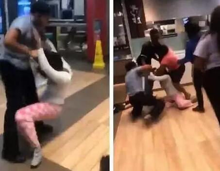 服务员像自己前男友，男子直接上前扯头发-51虹马