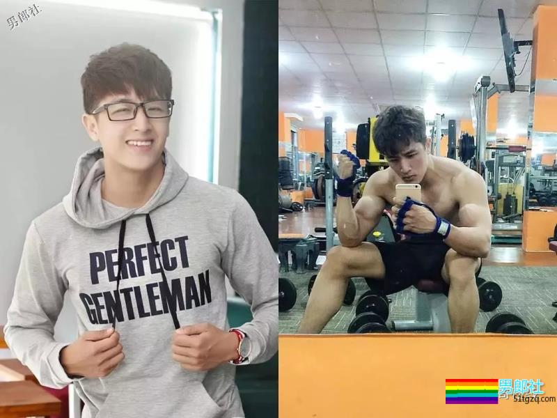 新晋体育生男模神似尼坤，一身腱子肉小腹肌，不要太太太太太迷人 - 51虹马