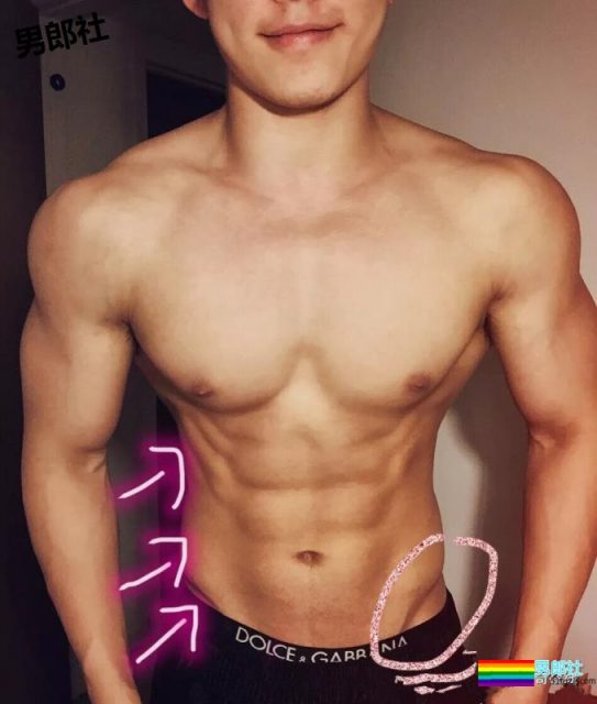 圆寸肌肉爷们私下竟是小奶狗？腱子肉小翘臀，石更汉荷尔蒙满分 - 51虹马