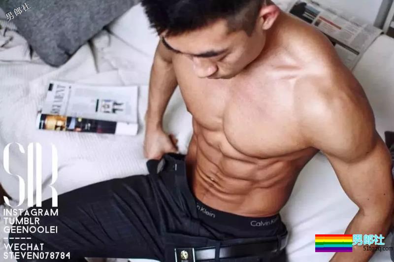 狼狗腰腱子肉男模又Man又石更，ins制服私照好料羞不停！ - 51虹马