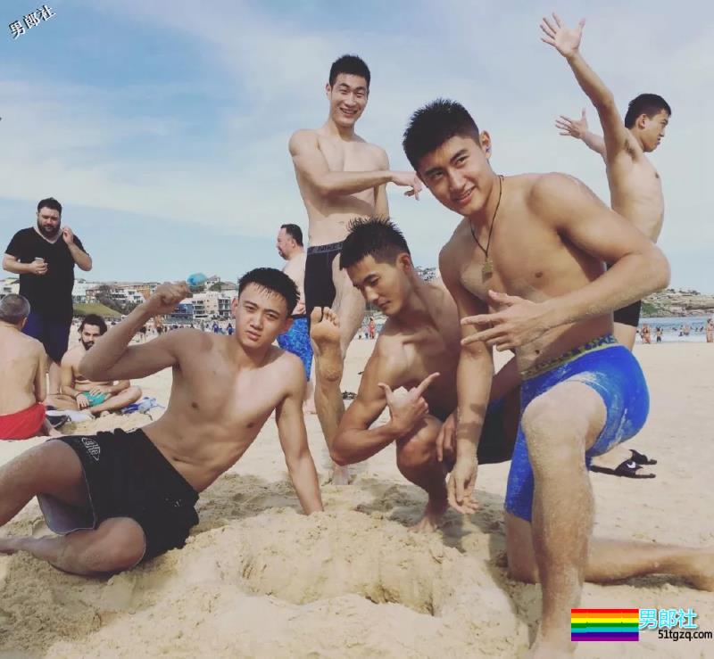 汕头大学篮球队颜值担当！2米05健身露内裤边 - 51虹马