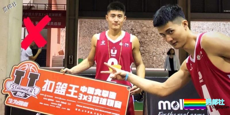 汕头大学篮球队颜值担当！2米05健身露内裤边 - 51虹马