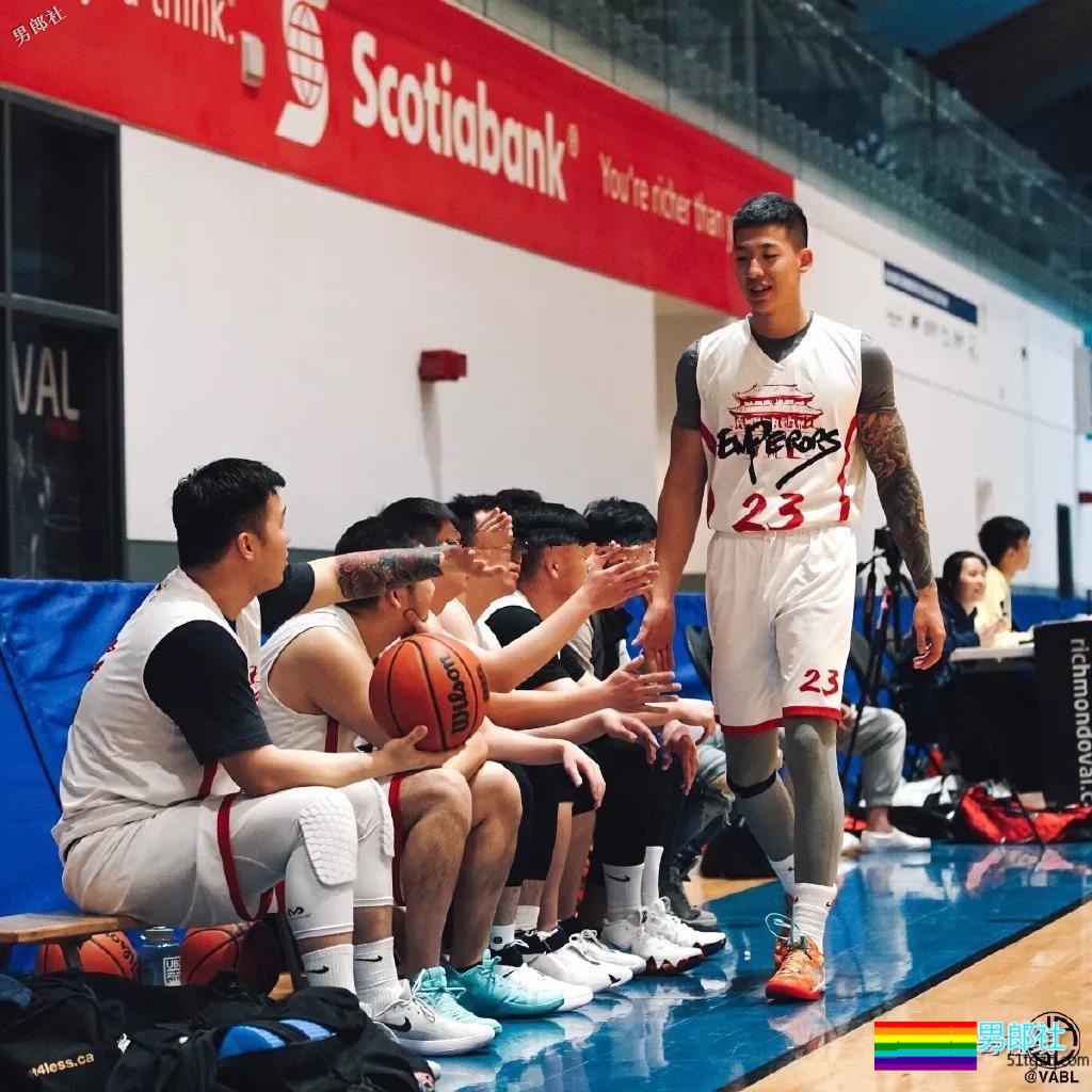 195篮球系长腿“大弟弟”，痞帅小爷们一身腱子肉，Man爆了！-51虹马