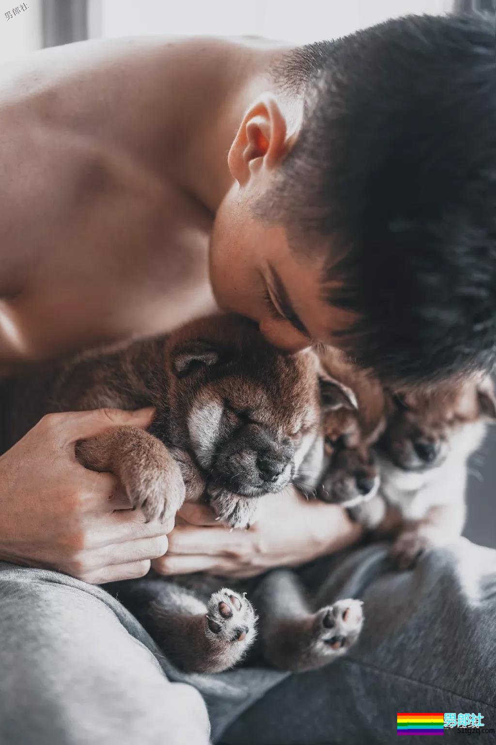 奶凶奶凶的腱子肉小狼狗，这样的忠犬型男朋友来一打！ - 51虹马