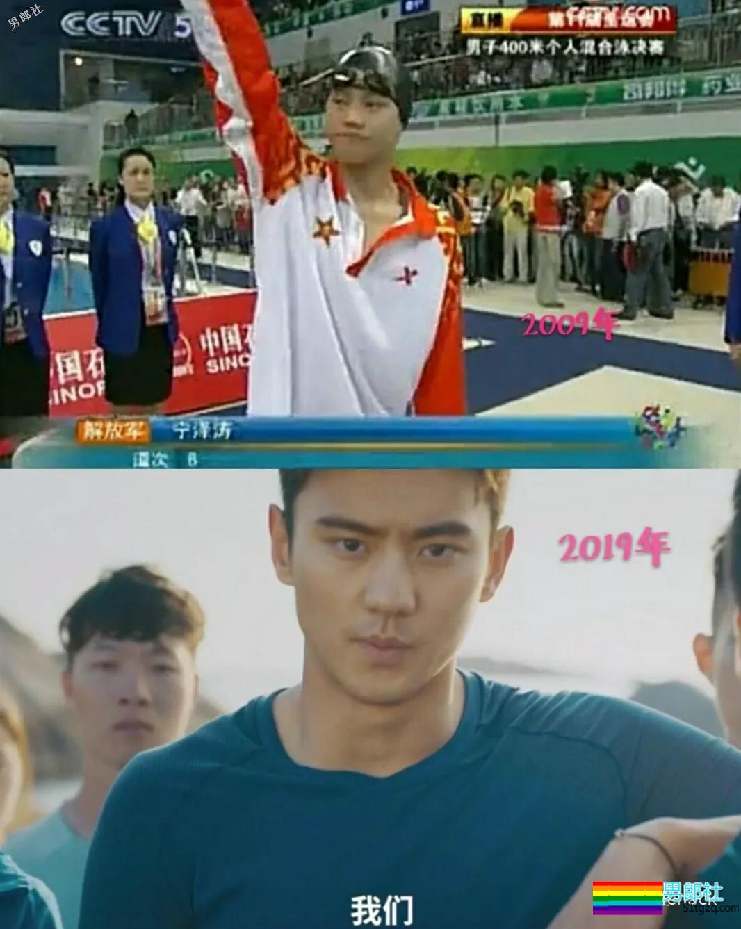 吴彦祖彭于晏晒“十年前后对比”，肌肉男坐不住了！ - 51虹马